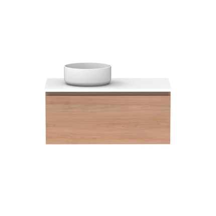 ADP Glacier Lite Full Depth All Drawer Slim Vanity with Benchtop