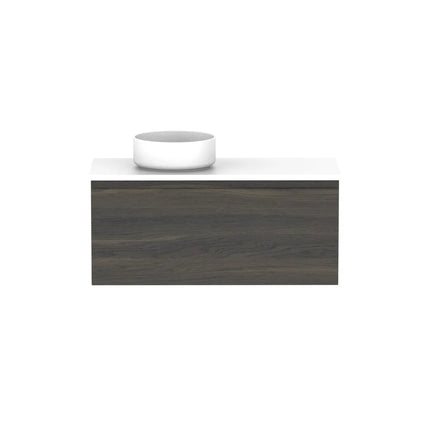 ADP Glacier Lite Ensuite All Drawer Slim Vanity with Benchtop