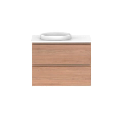 ADP Glacier Lite Full Depth All Drawer Twin Vanity with Benchtop