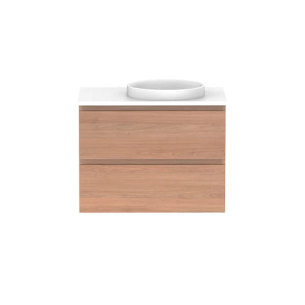 ADP Glacier Lite Full Depth All Drawer Twin Vanity with Benchtop 600-1800mm