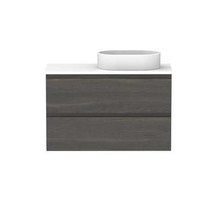 ADP Glacier Lite Ensuite All Drawer Twin Vanity with Benchtop
