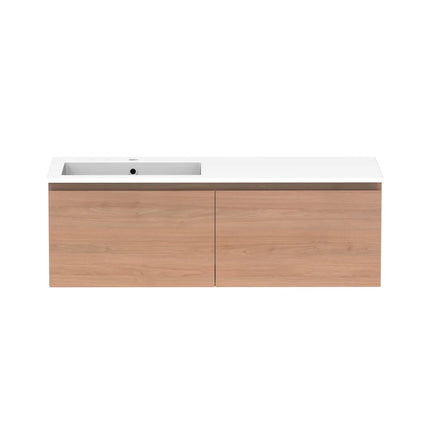 ADP Glacier Lite Full Depth All Drawer Slim Vanity with Cast Marble Top 600-1800mm