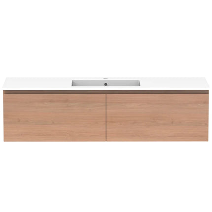 ADP Glacier Lite Full Depth All Drawer Slim Vanity with Cast Marble Top 600-1800mm