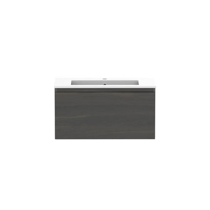 ADP Glacier Lite Ensuite All Drawer Slim Vanity with Cast Marble Top