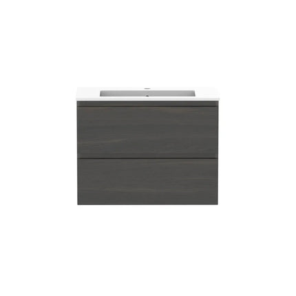 ADP Glacier Lite Ensuite All Drawer Twin Vanity with Cast Marble Top