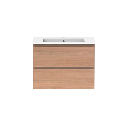 ADP Glacier Lite Full Depth All Drawer Twin Vanity with Cast Marble Top