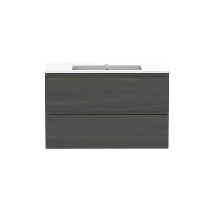 ADP Glacier Lite Ensuite All Drawer Twin Vanity with Cast Marble Top