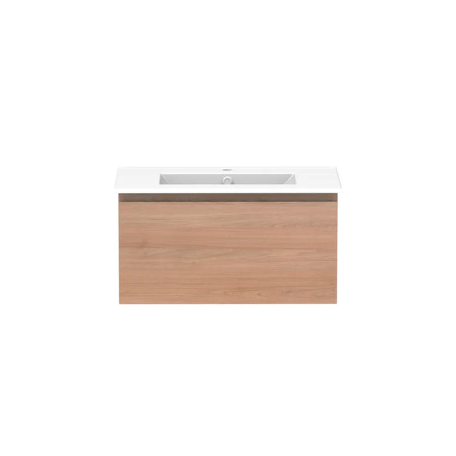 ADP Glacier Lite Full Depth All Drawer Slim Vanity with Ceramic Top