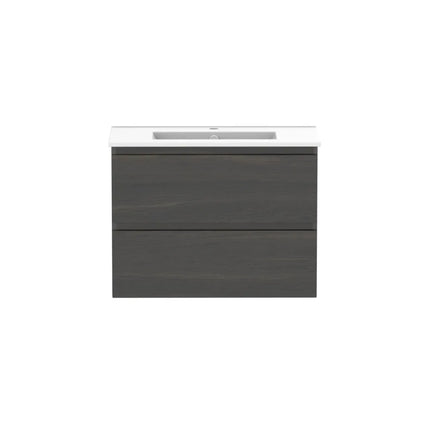 ADP Glacier Lite Ensuite All Drawer Twin Vanity with Ceramic Top 600-900mm