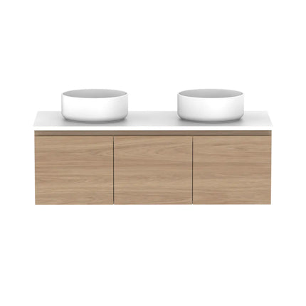 ADP Glacier Lite Full Depth Door and Drawer Slim Vanity with Benchtop
