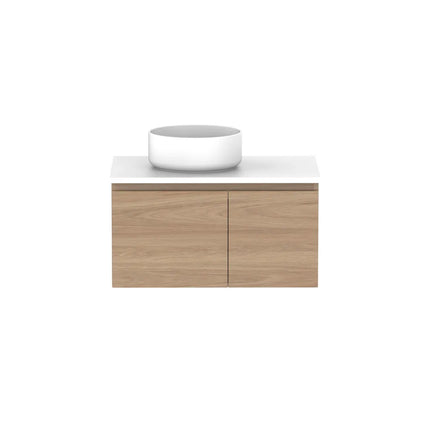 ADP Glacier Lite Full Depth Door and Drawer Slim Vanity with Benchtop