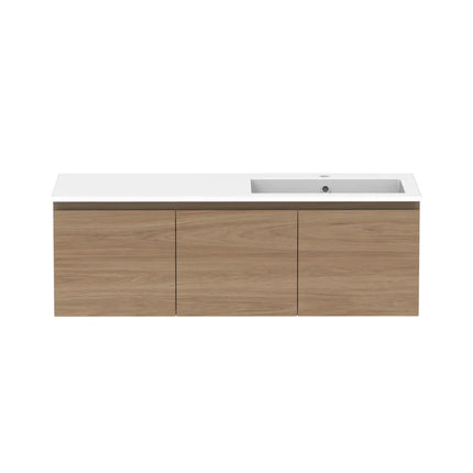 ADP Glacier Lite Full Depth Door and Drawer Slim Vanity with Cast Marble Top 750-1800mm