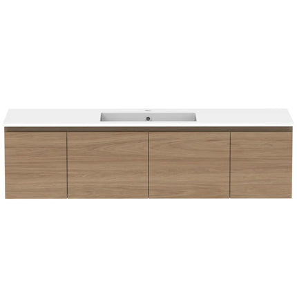 ADP Glacier Lite Full Depth Door and Drawer Slim Vanity with Cast Marble Top 750-1800mm