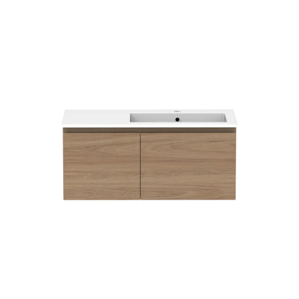 ADP Glacier Lite Full Depth Door and Drawer Slim Vanity with Cast Marble Top 750-1800mm