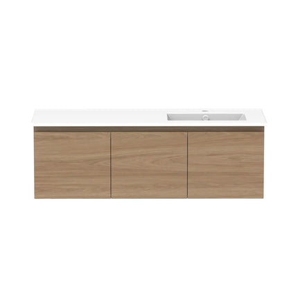 ADP Glacier Lite Full Depth Door and Drawer Slim Vanity with Ceramic Top