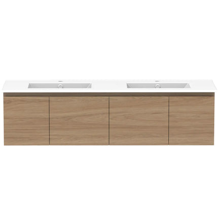 ADP Glacier Lite Full Depth Door and Drawer Slim Vanity with Ceramic Top 750-1500mm