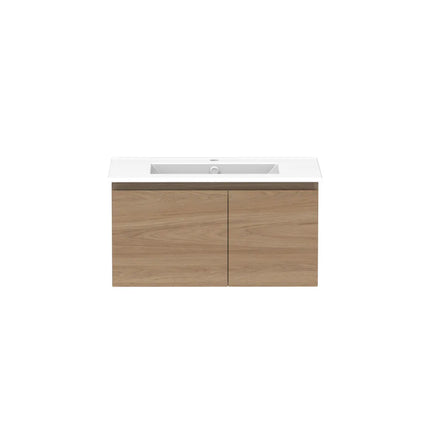 ADP Glacier Lite Full Depth Door and Drawer Slim Vanity with Ceramic Top 750-1500mm