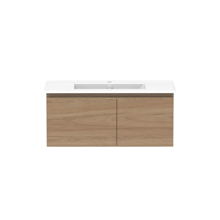 ADP Glacier Lite Full Depth Door and Drawer Slim Vanity with Ceramic Top