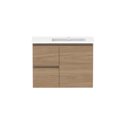 ADP Glacier Lite Full Depth Door and Drawer Twin Vanity with Ceramic Top 750-1500mm