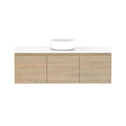 ADP Glacier Lite Ensuite All Door Slim Vanity with Benchtop