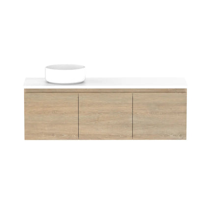 ADP Glacier Lite Ensuite All Door Slim Vanity with Benchtop 600-1800mm