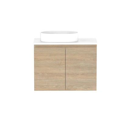 ADP Glacier Lite Ensuite All Door Twin Vanity with Benchtop