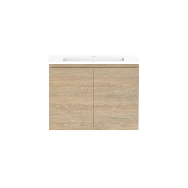 ADP Glacier Lite Ensuite All Door Twin Vanity with Cast Marble Top