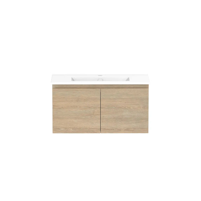 ADP Glacier Lite Ensuite All Door Slim Vanity with Ceramic Top