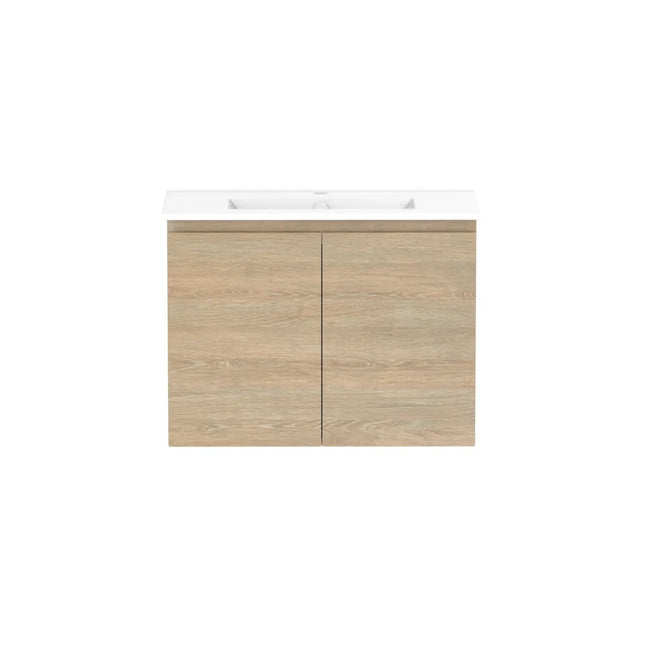 ADP Glacier Lite Ensuite All Door Twin Vanity with Ceramic Top