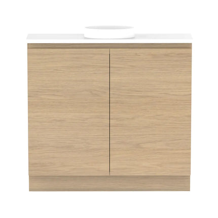 ADP Glacier Lite Mini All Door Floor Mount Vanity on Kickboard