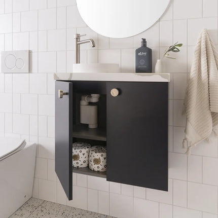 ADP Glacier Lite Mini All Door Wall Hung Vanity
