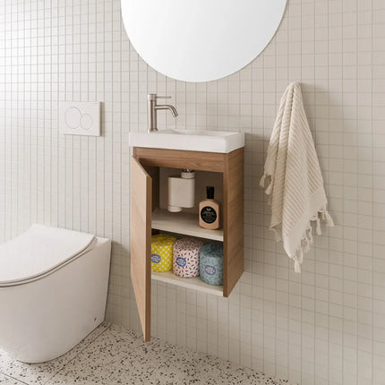 ADP Glacier Lite Mini All Door Wall Hung Vanity