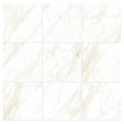 Marble Look Tile Glow Gold Matte 600X600 ,