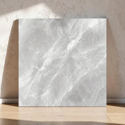 Marble Look Tile Gris Grey 600X600 Matte / Polished ,