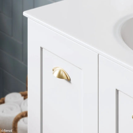 Fienza Mila Shaker Front Wall Hung Vanity Handle in Colours