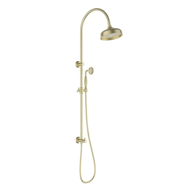 Ikon Clasico Combination Shower Set Brushed Gold