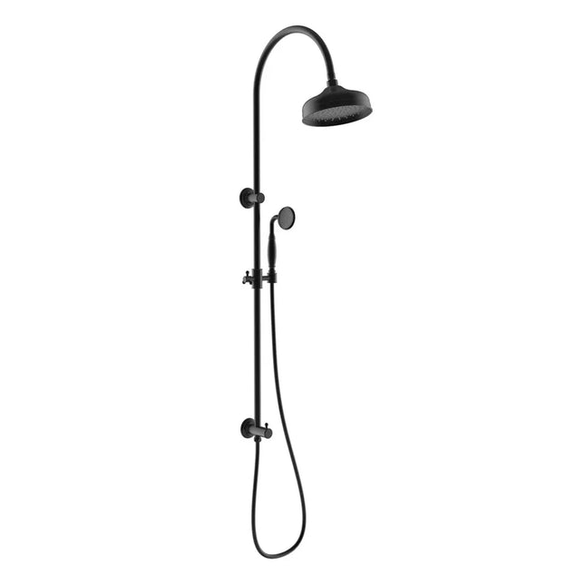 Ikon Clasico Combination Shower Set Matt Black