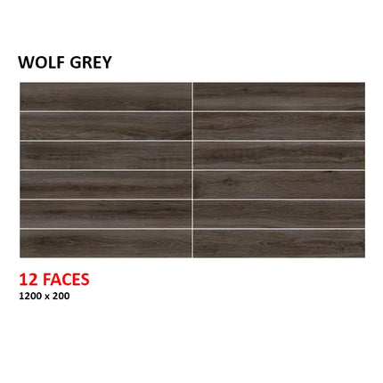 Hardwood Wolf Grey Surface Tec 200X1200X10