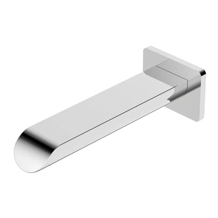 Ikon Kara Bath Spout Curved Tip Chrome