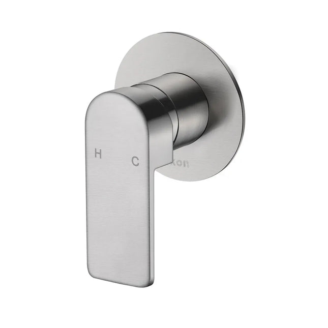 Ikon Flores Wall Mixer Brushed Nickel