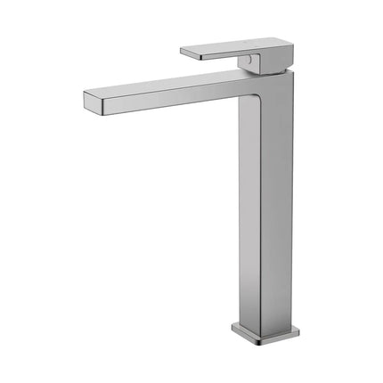 Ikon Ceram Basin Mixer Brushed Nickel, 2 Sizes