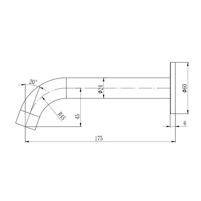 Ikon Soko Spout Gun Metal Grey