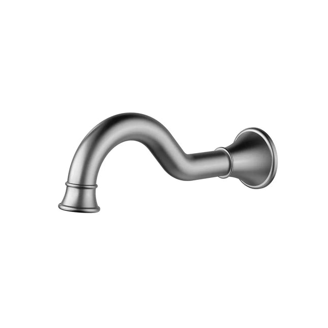 Ikon Clasico Spout Brushed Nickel