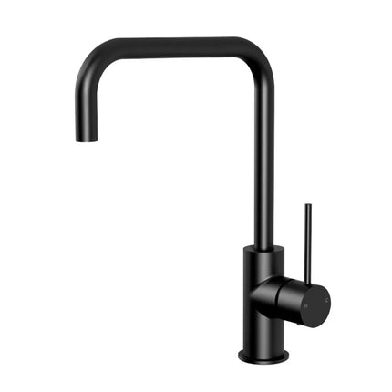 Ikon Hali Square Neck Sink Mixer Matt Black