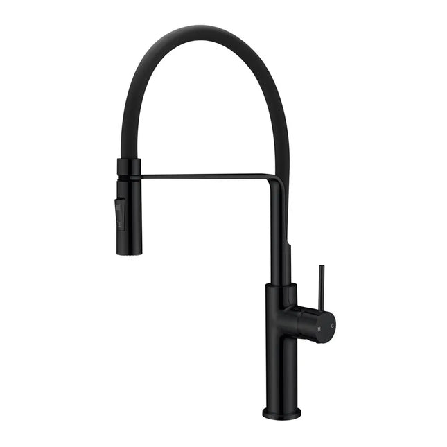 Ikon Hali Multifunction Sink Mixer Matt Black