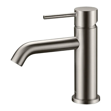 Ikon Hali Basin Mixer Brushed Nickel, 2 Sizes