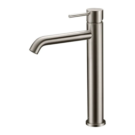 Ikon Hali Basin Mixer Brushed Nickel, 2 Sizes