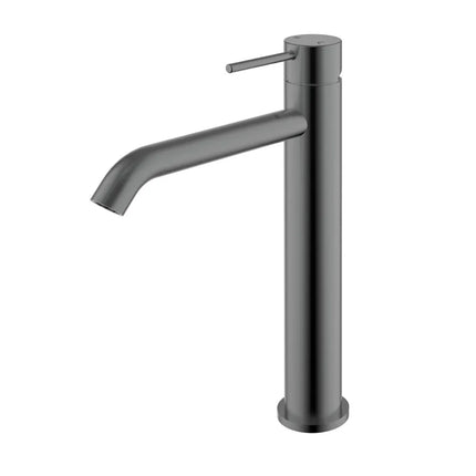 Ikon Hali Basin Mixer Gun Metal Grey, 2 Sizes