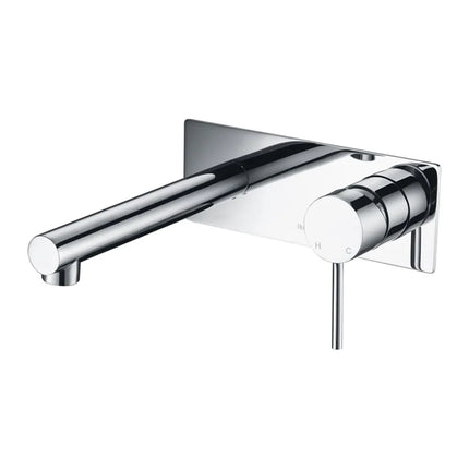 Ikon Hali Wall Basin Mixer Chrome