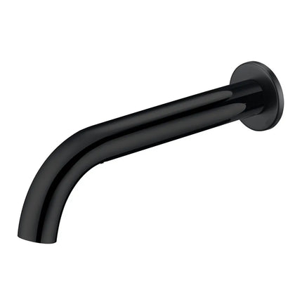 Ikon Hali Bath Spout Curved Tip Matt Black